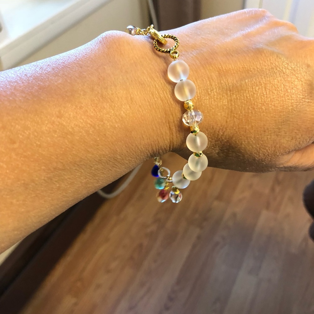 Crystal 18k Gold Plated Bracelet